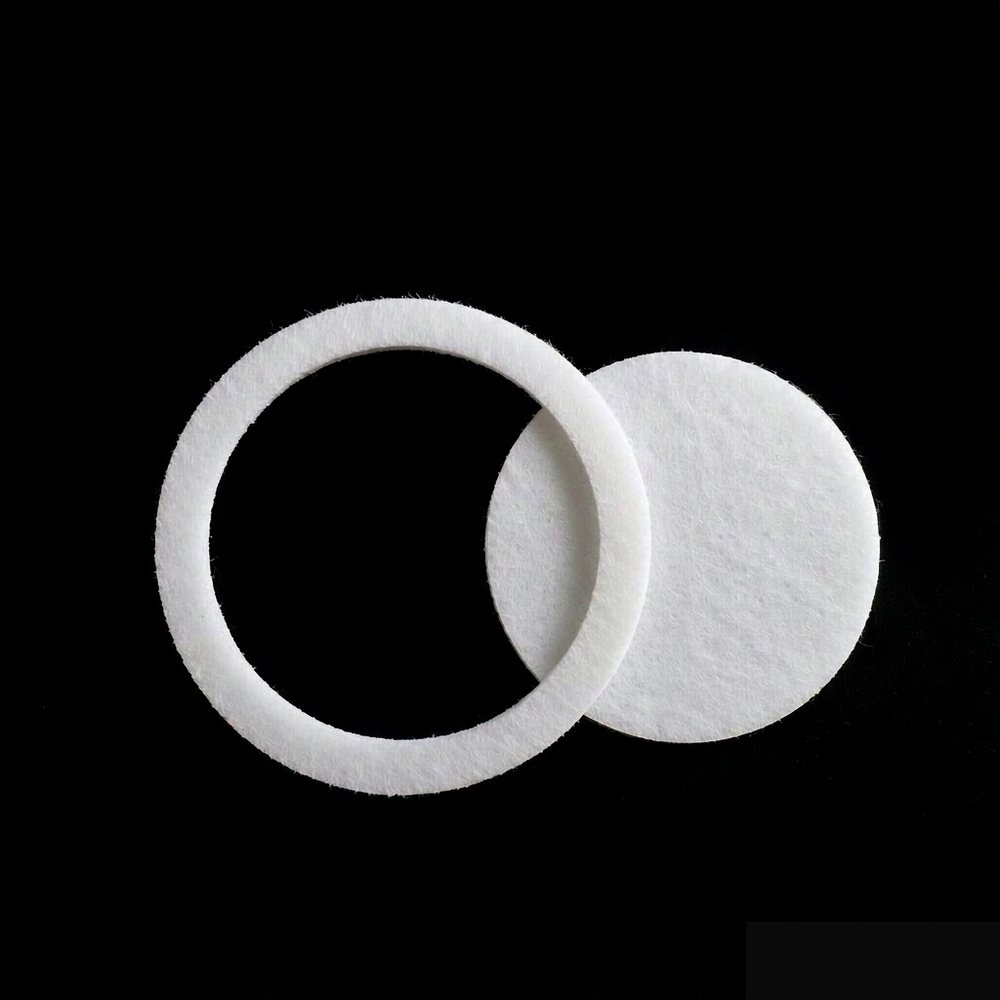 EPE foam closure liner, studio photograph on black